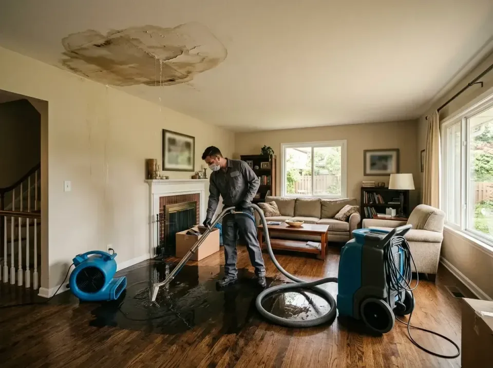 attic-pipe-burst-ceiling-drip-008 — frequently asked questions, Water Damage Restoration & Carpet Care in Spry, PA